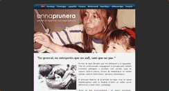 Desktop Screenshot of annaprunera.cat